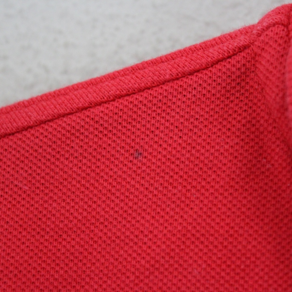 VTG Burberry Burberrys USA Red Polo Shirt F343 - Picture 5 of 7